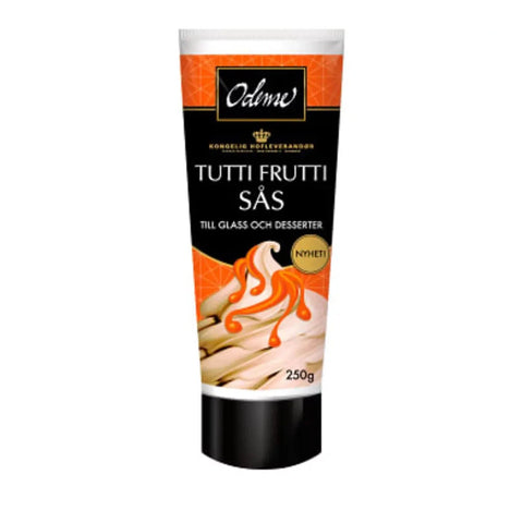 Odense Tutti Fruttisås - Ice cream sauce Tutti Frutti - 250g-Swedishness