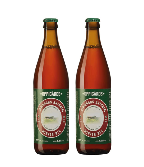 Oppigårds Julöl Winter Ale - 2 X 500ml 5.3% vol-Swedishness