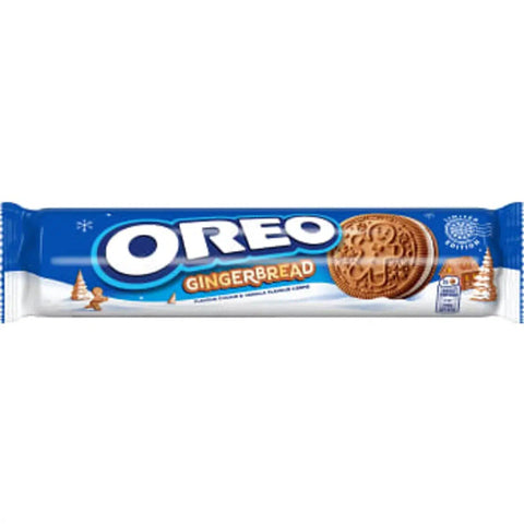 Oreo Cookies Gingerbread - Chocolate Biscuits with Fillings - 154g-Swedishness