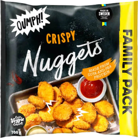 Oumph! Crispy Nuggets Fryst - Frozen Crispy Nuggets - 700g-Swedishness