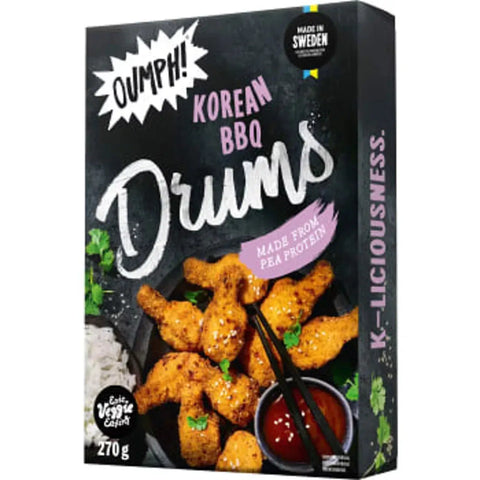 Oumph! Korean BBQ Drums Fryst - Frozen Korean BBQ Drums - 270g-Swedishness