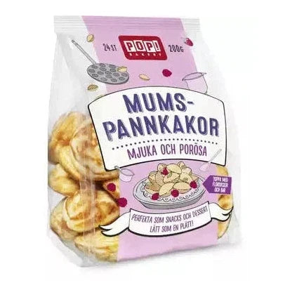 POP Bakery Mini Pannkakor - Mini Pancakes 200g - 24p-Swedishness