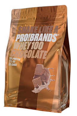 PRO BRANDS Whey Protein powder Chocolate 500g-Swedishness