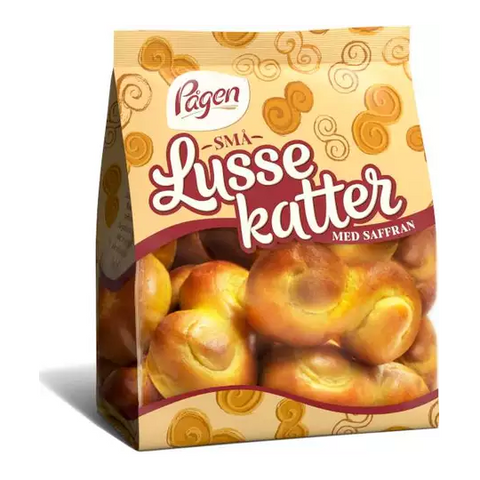 Pågen Små Lussekatter 210g - Saffron Minibuns-Swedishness