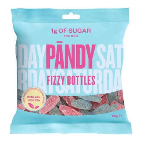 Pändy Godis Fizzy Bottles - Candy Fizzy Bottles - 50g-Swedishness