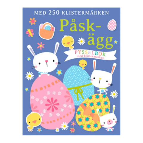 Påskägg : pysselbok med klistermärken - Easter eggs: craft book with stickers-Swedishness