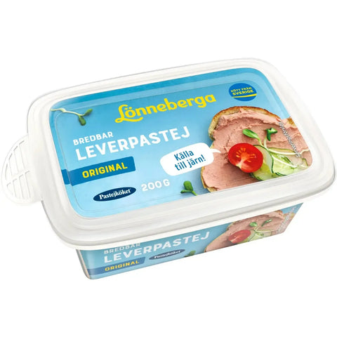 Pastejköket Leverpastej Original - Liverpaté Spread 200 g-Swedishness