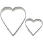 Pepparkaksform Hjärta 2 st - Gingerbread Hearts Cookie Cutter 2p-Swedishness