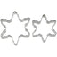 Pepparkaksform Snöstjärneset 2 st - Gingerbread Snowflakes Cookie Cutter 2p-Swedishness