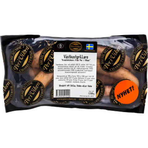 Per i Viken Västkustgrillare 4-pack - West Coast Griller 4 -pack - 360g-Swedishness