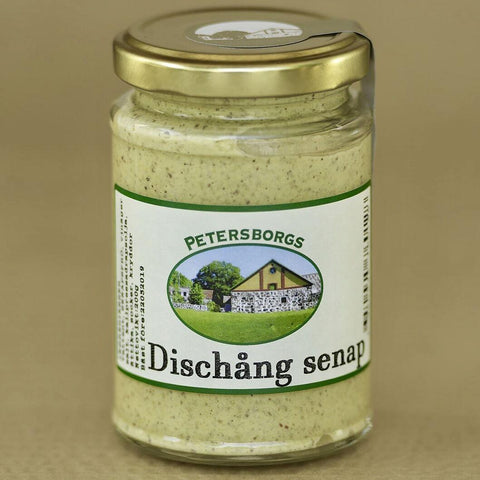 Petersborg Senap Dischång - Dijon Mustard 200g-Swedishness