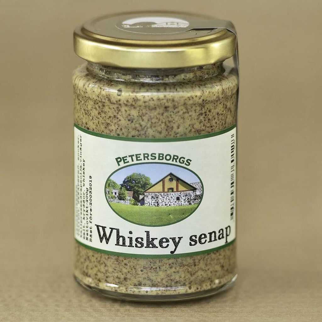 Petersborg Senap Whiskey - Whiskey Mustard 200g-Swedishness