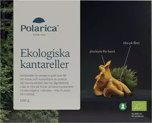 Polarica Ekologiska Kantareller - Frozen Ecological Chantarelles 150g-Swedishness