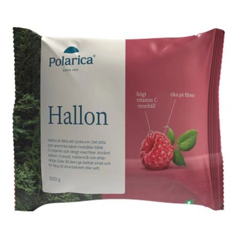 Polarica Hallon - Raspberries, Frozen 500g-Swedishness