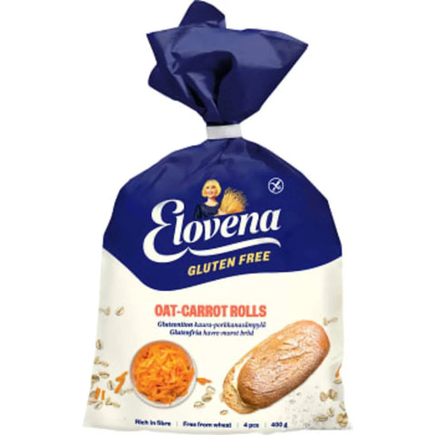 Provena Oat & Carrotrolls Glutenfri Fryst - Bread Rolls Gluten Free Frozen - 400g-Swedishness