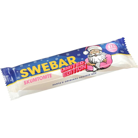 SWEBAR Proteinbar Skumtomte - Santa Claus - 55g-Swedishness