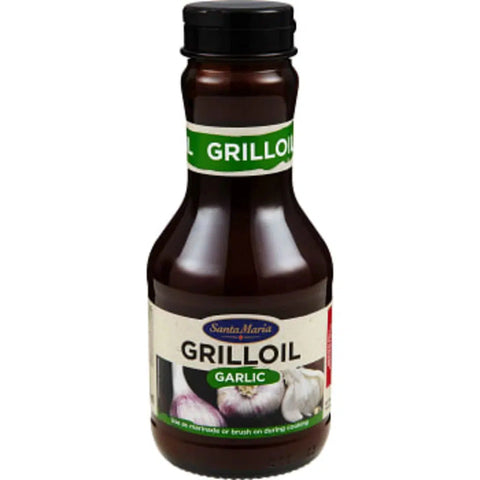 Santa Maria BBQ grillolja Garlic - BBQ grill oil Garlic - 270 g-Swedishness