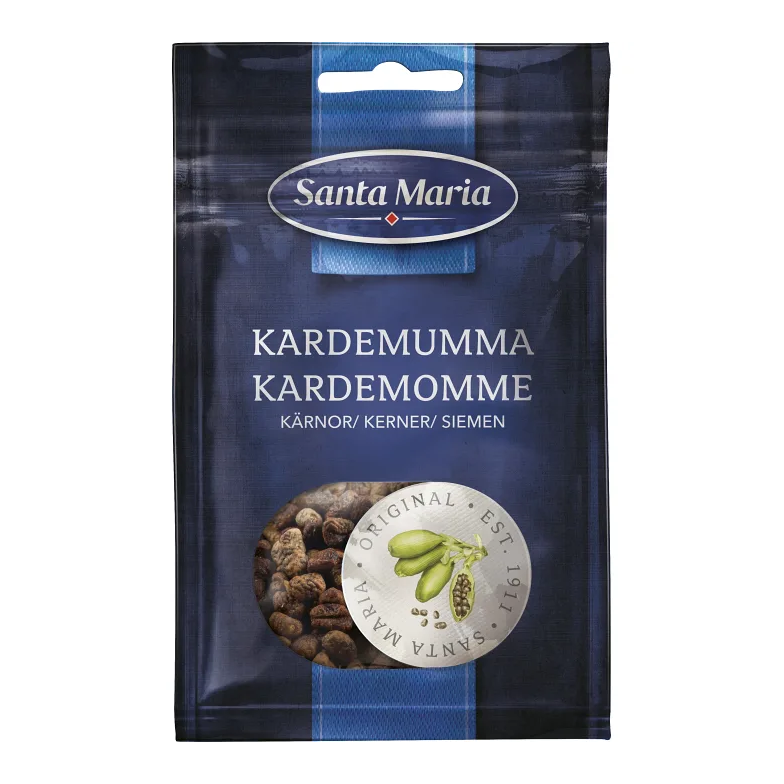 Santa Maria Kärnor av Kardemumma - Cardamom Kernels 21g-Swedishness