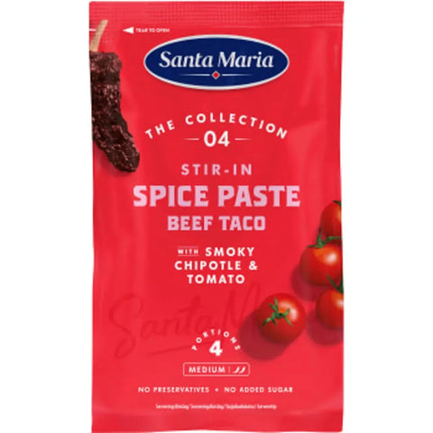 Santa Maria Spice Beef Tacos - Spice Paste for Beef Tacos - 100g-Swedishness