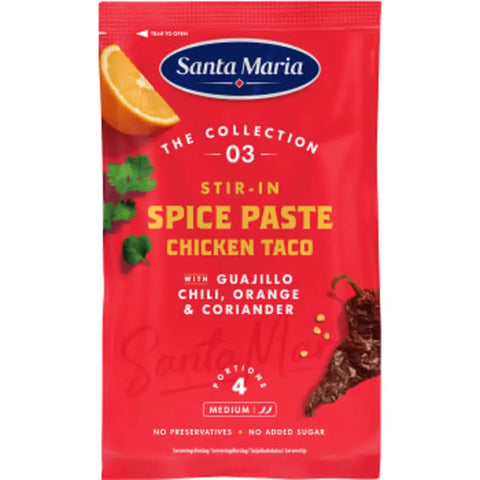 Santa Maria Spice Chicken Tacos - Spice Paste for Chicken Tacos - 100g-Swedishness