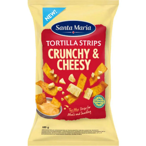 Santa Maria Tortilla Strips Crunchy Cheesy - Tortilla Strips - 185g-Swedishness