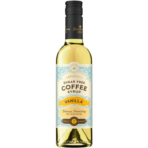 Saturnus Coffee Syrup Sugar Free Vanilla - Sugar Free Syrup - 375cl-Swedishness