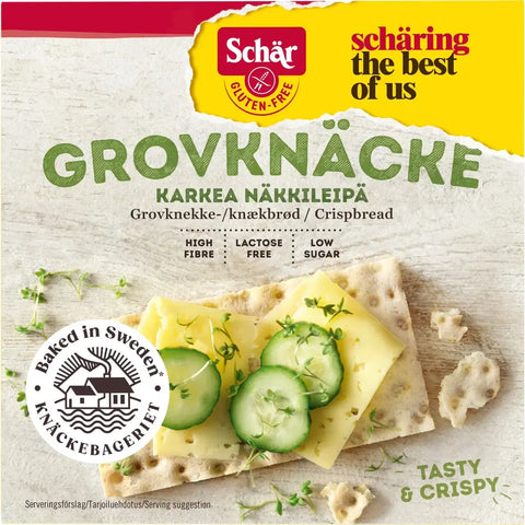 Schär Grovknäcke Glutenfri - Gluten Free Crisps - 215g-Swedishness