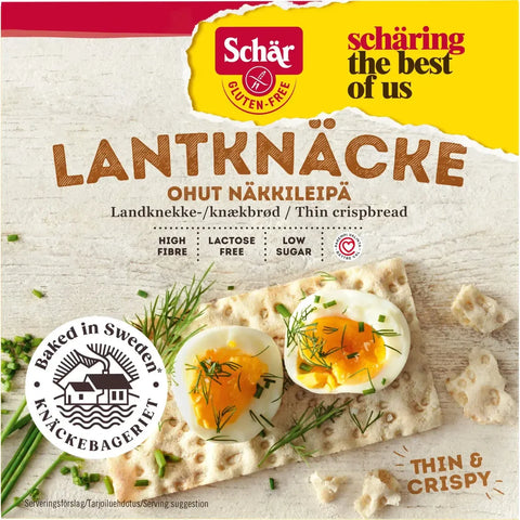 Schär Lantknäcke Glutenfri - Country Crisps Gluten Free 230g-Swedishness