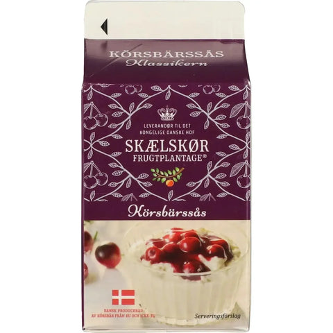Skaelskör Körsbärssås - Danish Cherry Sauce 500 g-Swedishness