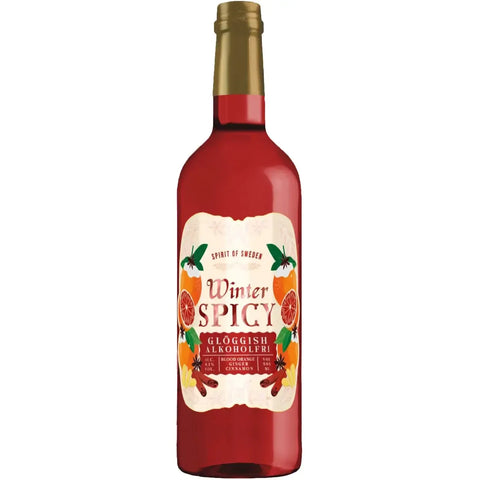 Spirit of Sweden Alkoholfri Glögg Spicy Winter - Non-alcoholic Mulled Wine - 50cl-Swedishness