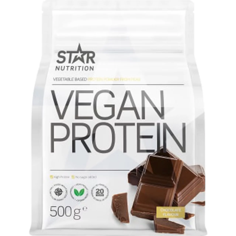 Star Nutrition Vegan Protein powder chocolate 500g-Swedishness