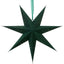 Stjärna 60cm Velvet grön - Star 60cm Velvet green-Swedishness