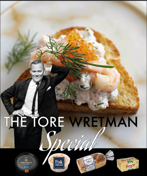 TORE WRETMAN SPECIAL - Kalix Löjrom 500g , 2 X Skagenröra 280g, Levain Bread 650g and Swedish Butter 500g-Swedishness