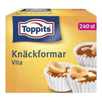 Toppits Knäckformar Vita - Crackle Molds White - 240 pcs-Swedishness