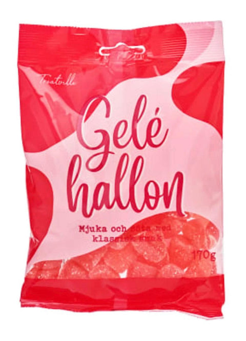 Treatville Gelehallon - Sweet Jelly Raspberry - 170g-Swedishness