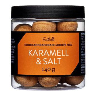 Treatville Karamell & Salt - Liquorice with Caramel & Salt 140 g-Swedishness