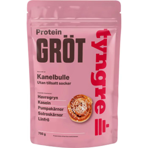 Tyngre Grötmix Protein Kanelbulle - Porridgemix Protein Cinnamonbun-Swedishness