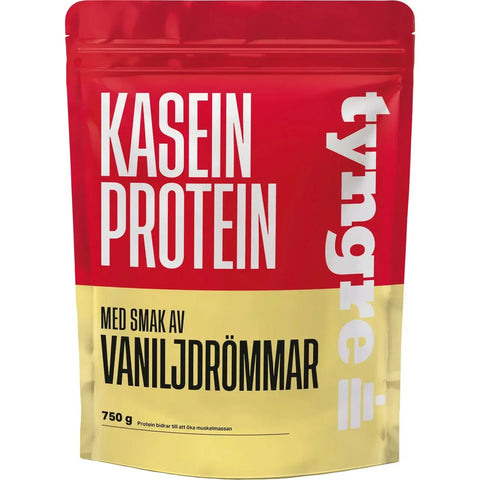 Tyngre Proteinpulver Kasein vaniljdröm - Protein powder - 750g-Swedishness