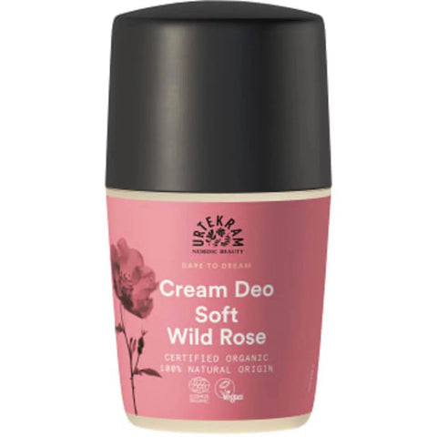 Urtekram Deodorant Soft Wild Rose - Deodorant - 50ml-Swedishness