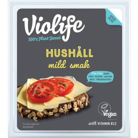 VIOLIFE Pålägg hushåll vegan Glutenfri Laktosfri - Household Mild Taste - 200g-Swedishness