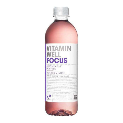 Vitamin Well Focus Vitamin B + C- 50cl-Swedishness