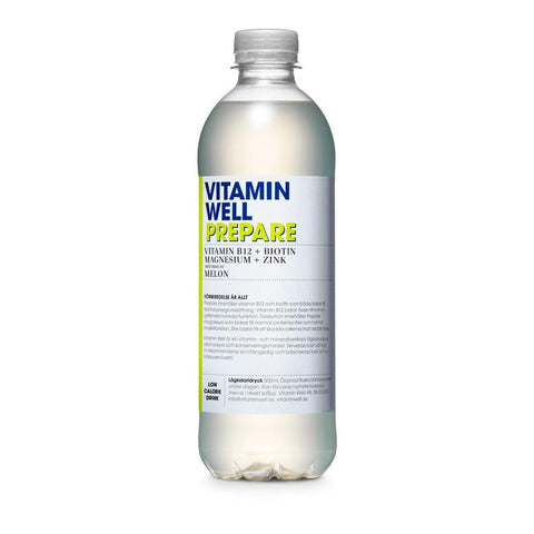 Vitamin Well Prepare Vitamin B12 + Biotin Magnessium + Zink - 50cl-Swedishness