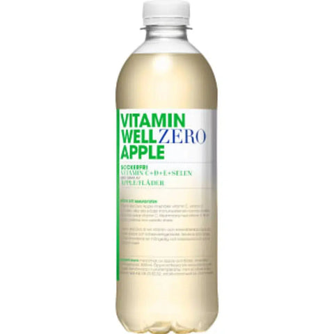 Vitamin Well Zero Apple - 50cl-Swedishness