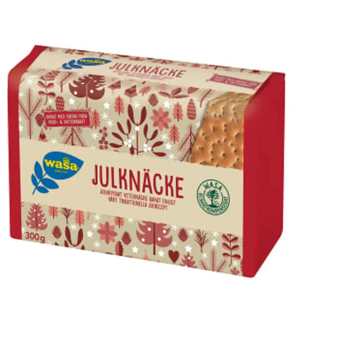 Wasa Julknäcke - Crispbread Christmas 300g-Swedishness