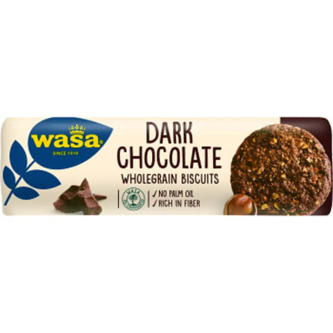 Wasa Kakor Dark Chocolate - Cookies Dark Chocolate - 230 g-Swedishness