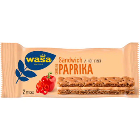 Wasa Sandwich Paprika - Crisp bread with fillings - 37g-Swedishness