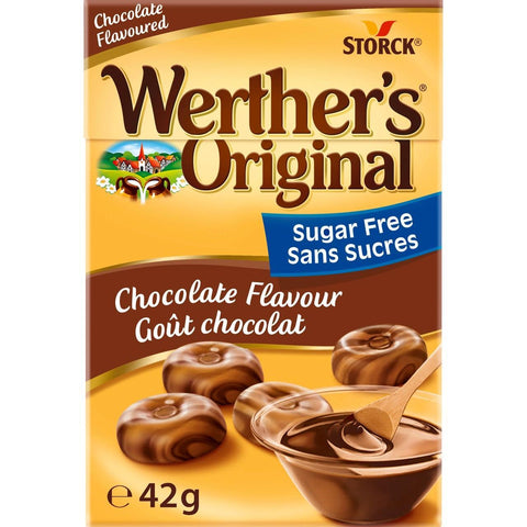Werther's Original Godis Karamell Choklad - Chocolate Caramels - 42g-Swedishness