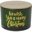 Xmas Doftljus Fiona grön - Scented candle green-Swedishness