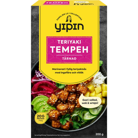 YiPin Tempeh Teriyaki - Teriyaki Tempeh - 200g-Swedishness