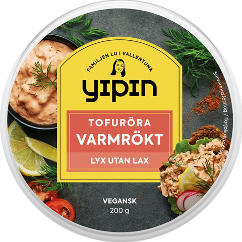 YiPin Tofuröra Varmrökt Lyxröra – Smoked Salmon-Style Tofu Spread - 200g-Swedishness